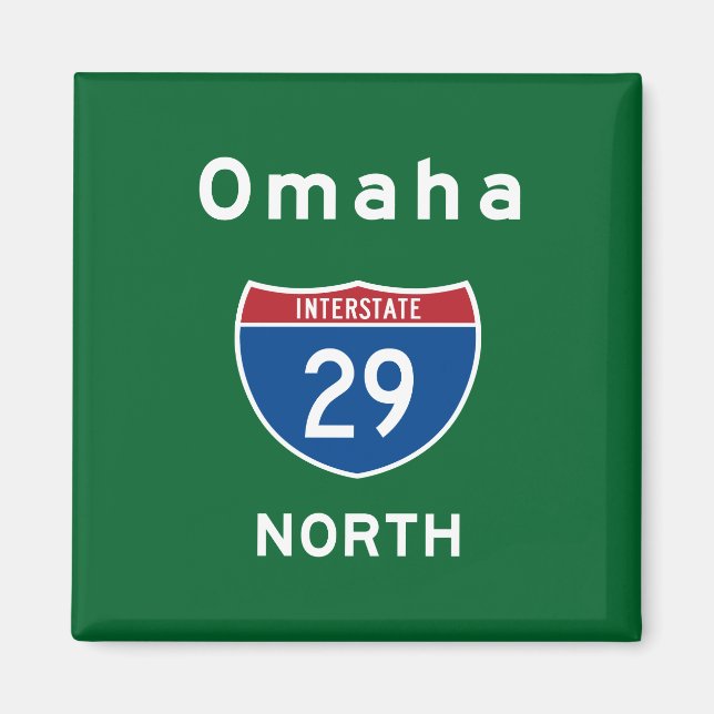 Omaha 29 magnet (Front)