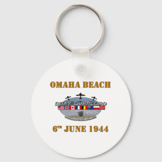 Omaha Beach 6th June 1944 Key Ring