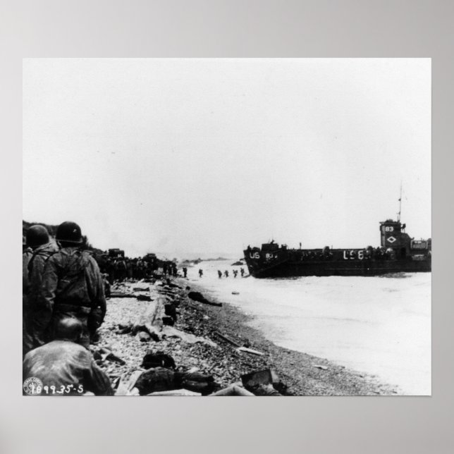 Omaha Beach Poster (Front)
