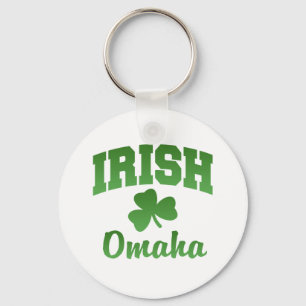 Omaha Irish Keychain