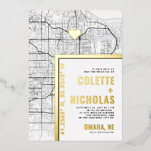 Omaha Love Locator City Themed Wedding