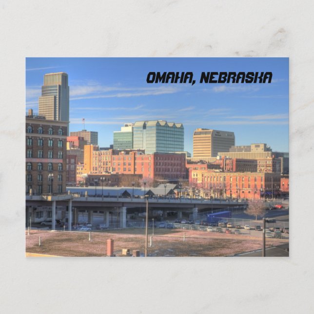 Omaha, Nebraska Postcard (Front)