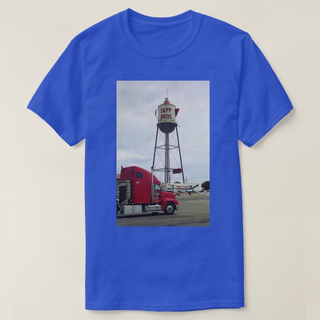Omaha, Nebraska  Sapp Brothers Tower  T-Shirt (Design Front)