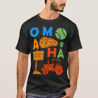 Omaha Nebraska Souvenir Men Visiting Omaha T-Shirt