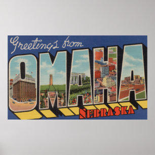Omaha, NebraskaLarge Letter ScenesOmaha, NE 2 Poster