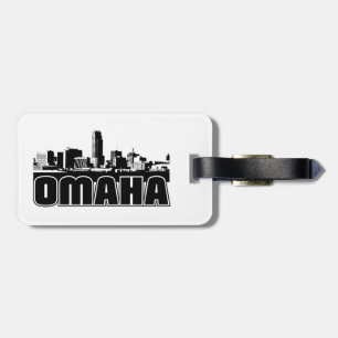 Omaha Skyline Luggage Tag