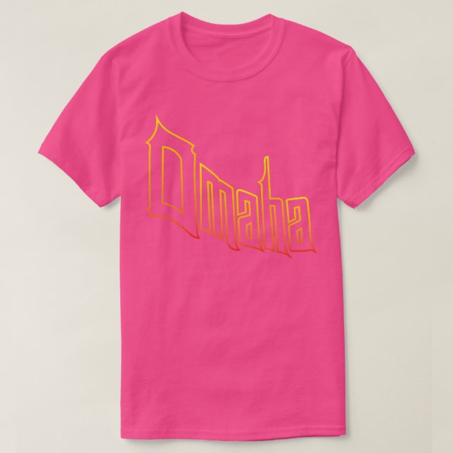 Omaha Sunset T-Shirt (Design Front)