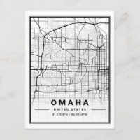 Omaha Texas USA Travel City Map Poster