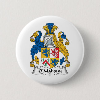 O'Mahony Family Crest 6 Cm Round Badge
