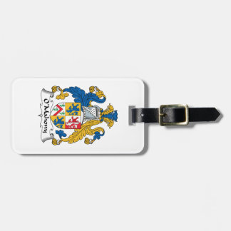 O'Mahony Family Crest Luggage Tag