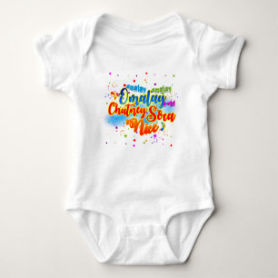 Omalay Chutney Soca Nice Baby Bodysuit