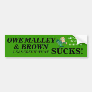 O'MALLEY  Bumper Sticker