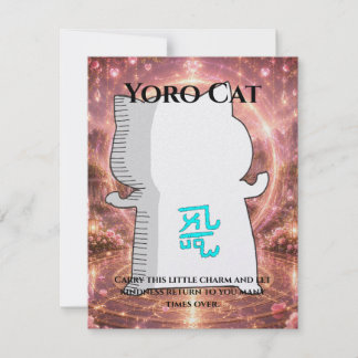 Omamori Card #008 – Yoro Cat | Love • Happiness