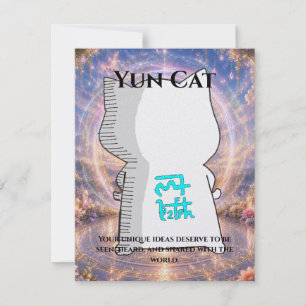 Omamori Card #010 – Yun Cat   Expression • Creativ
