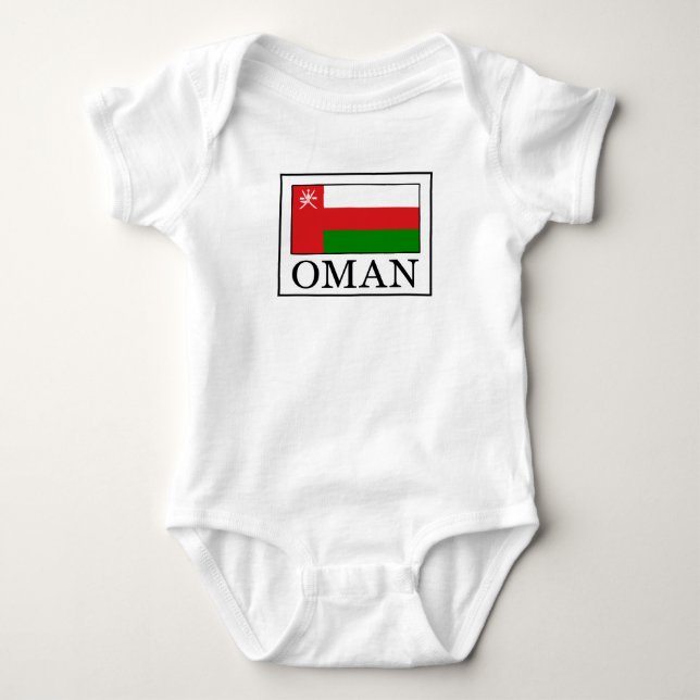 Oman Baby Bodysuit (Front)
