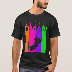 Oman Colourful Bubbles T-Shirt