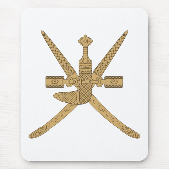 Oman Emblem Mouse Pad (Front)
