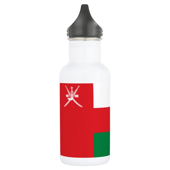 Oman Flag 532 Ml Water Bottle (Left)