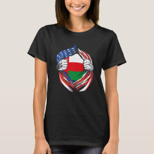 Oman Flag American Proud of My Omani Heritage T-Shirt