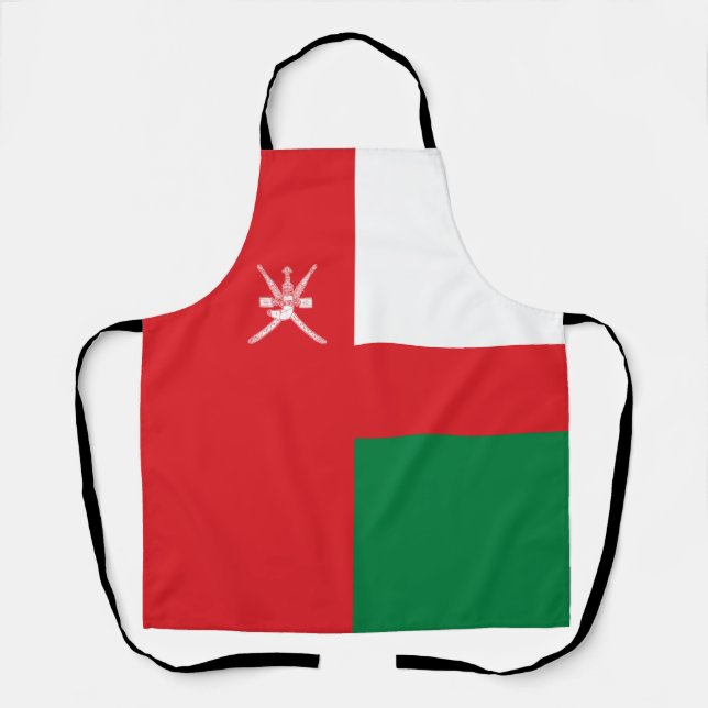 Oman Flag Apron (Front)