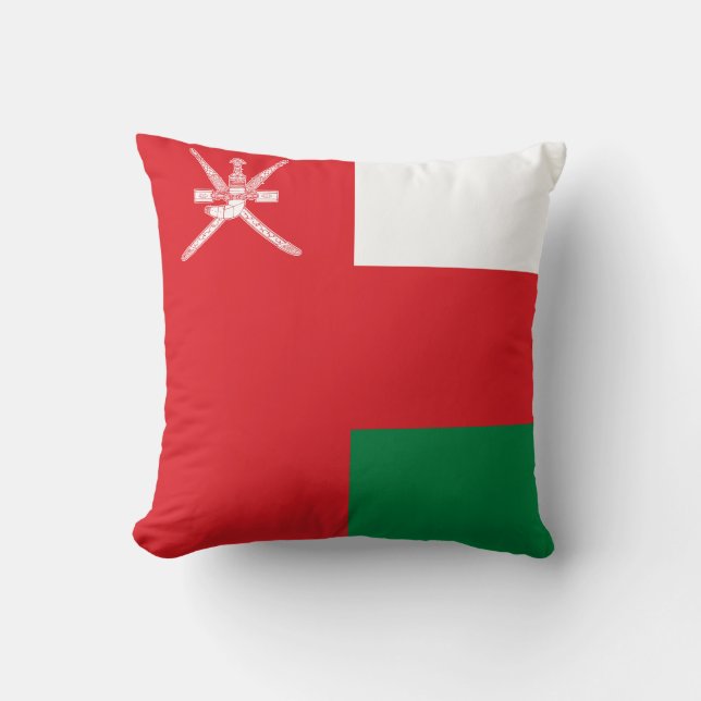 Oman Flag Cushion (Front)