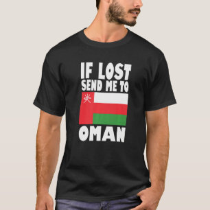 Oman Flag Design If lost send me to Oman Premium T-Shirt