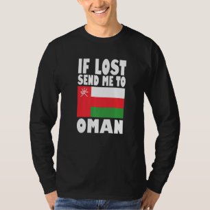 Oman Flag Design If lost send me to Oman Premium T-Shirt