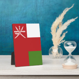 Oman flag plaque