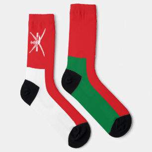 Oman Flag Socks