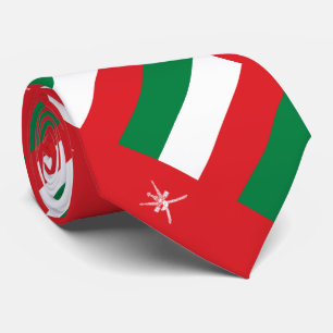 Oman Flag Tie