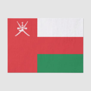Oman Flag Tissue Paper