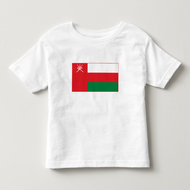 Oman Flag Toddler T-Shirt (Front)