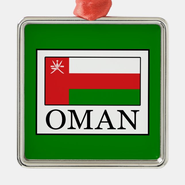 Oman Metal Tree Decoration (Front)