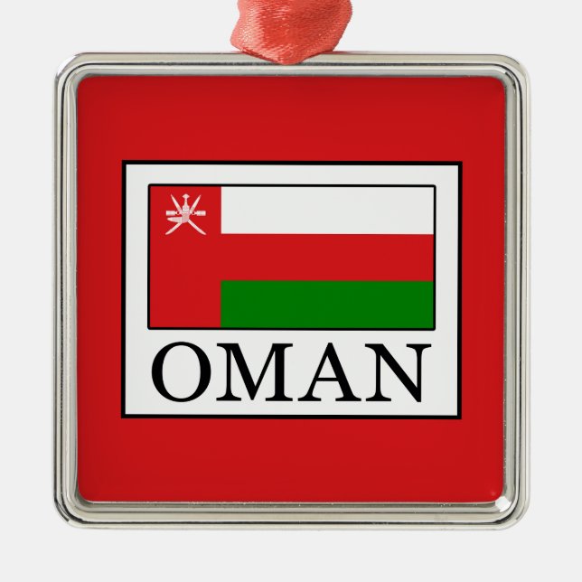 Oman Metal Tree Decoration (Front)