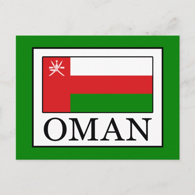 Oman Postcard (Front)
