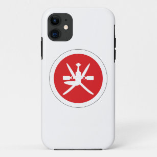 Oman roundel country flag symbol army aviation mil Case-Mate iPhone case