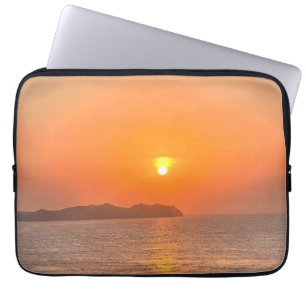 Oman Sunset from The Ship Laptop Sleeve