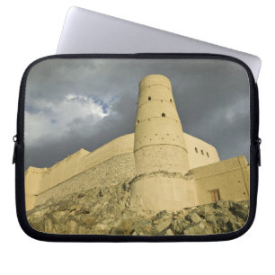 Oman, Western Hajar Mountains, Bahla. Bahla Fort Laptop Sleeve