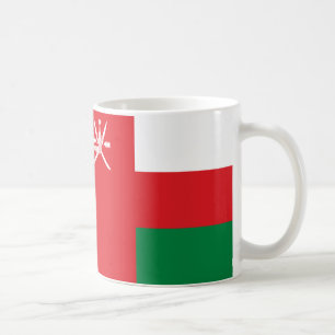 Omani Flag Ceramic Coffee Mug