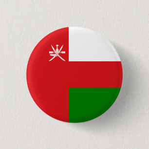 Omani Flag, Flag of Oman 3 Cm Round Badge