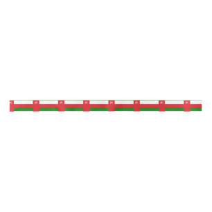 Omani flag satin ribbon