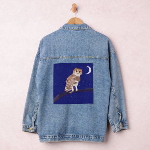 Omani Owl 🦉  Denim Jacket