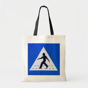 Omani pedestrian crossing sign - Muscat, Oman Tote Bag