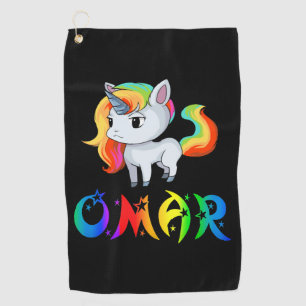 Omar Unicorn Golf Towel