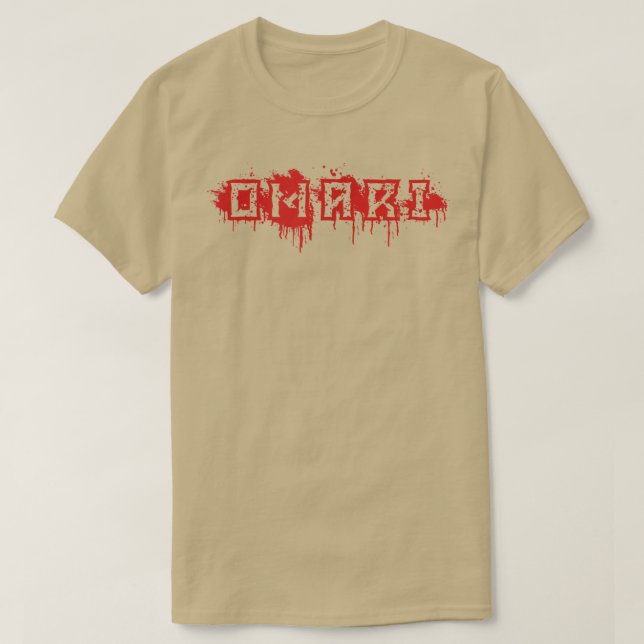 Omari  First Name Halloween Costume Personalized  T-Shirt (Design Front)