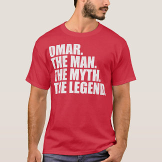 OmarOmar Name Omar given name T-Shirt