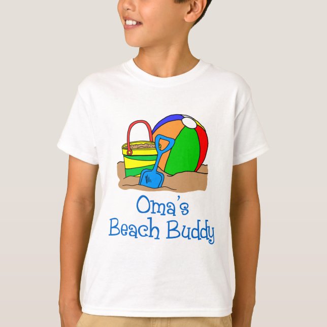Oma's Beach Buddy T-Shirt (Front)