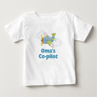 Oma's Co-pilot Baby T-Shirt