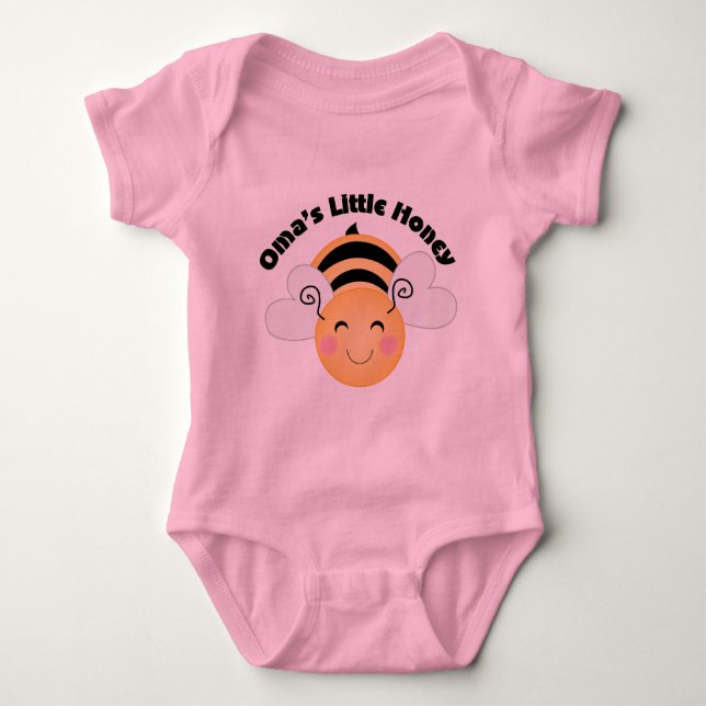 Omas Little Honey Baby Bodysuit (Front)