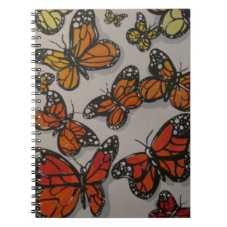 Ombré Butterflies Notebook